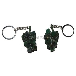 Pentagram Arrowheads Keychain : Stone Keychains - Crystal Export - Product Image 3
