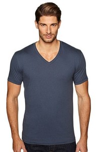 Next Level Apparel Camiseta con cuello en V ajustada Premium para hombre-hecha de jersey de algodón peinado 100% y viene con su logotipo. - Product Image 2