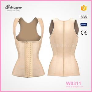 S-SHAPER Black Waist Shaper Classic Colombian Girdle Vest Body Shaping Breathable Fajas - Product Image 5
