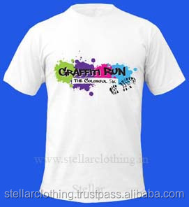 120G Giá Rẻ Áo Thun Nam Tee Áo Sơ Mi Khuyến Mại Unisex T Áo Sơ Mi Đồng Bằng Màu Trắng 100% Bông Trống Vòng Cổ Trắng T-Shirt Nhà Cung Cấp - Product Image 3