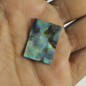 Newest Selling Natural <b>Abalone</b> <b>Shell</b> Rectangle Cabochon 1.21 Gms 25x19mm Loose Gemstone for Jewelry Making - Product Image 3