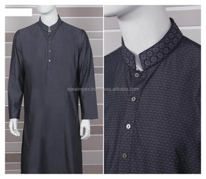 Thobes ยาวสำหรับผู้ชายชุดมุสลิม thobes ชุดธรรมดา jubbah แบบดั้งเดิม - Product Image 4