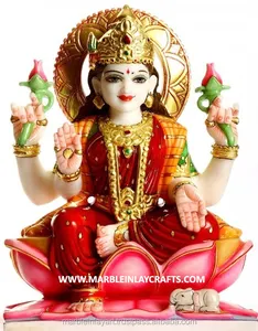 Nữ Thần Ấn Độ Bằng Đá Cẩm Thạch Laxmi Mata, Thần Tượng Laxmi