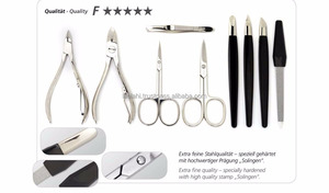 ชุดทำเล็บมือและเล็บเท้าสุดหรู 18 ชิ้น พร้อมอุปกรณ์สแตนเลสในกล่องสีดำ ขายส่งราคาถูก ปี 2026 - Product Image 2