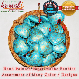 Assorted <b>Wooden</b> <b>Heart</b> Christmas Ornaments Handmade Unpainted and Hand Painted Decorations <b>for</b> Tree, <b>Crafts</b>, or Holiday Gifts - Product Image 5