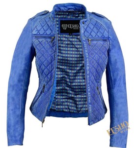 Veste en cuir matelassé de motard de qualité supérieure pour hommes et femmes Moto élégante coupe classique conception durable OEM approvisionnement personnalisé - Product Image 5