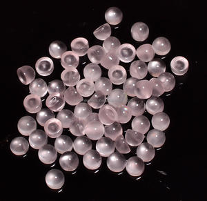 Piedra preciosa de cuarzo rosa Natural de alta calidad hecha a mano cabujón de forma brillante de 100 piezas para la fabricación de joyas - Product Image 2