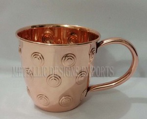 Diseño minimalista Moscow Mule Mug 100% Nuevo producto aprobado de regreso a la escuela de cobre - Product Image 3