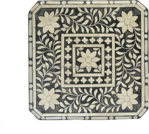 Muebles de sala de estar con incrustaciones de hueso indio de madera maciza, diseño moderno con altura ajustable para uso doméstico - Product Image 1