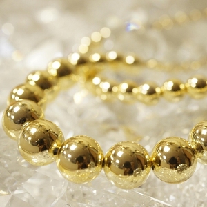 High-Grade Popular Lacquered <b>Plastic</b> <b>Beads</b> Various Colors Gold Round Pattern Loose Jewelry <b>Beads</b> Made in Japan From Metals - Product Image 3