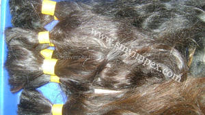 100% Unprocessed Virgin Indian Temple Human Hair 8" up to 40" Good Quality Soft Indian Human Hair.hot Selling Remy Hair - Product Image 3