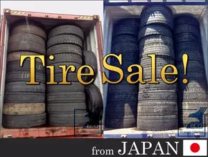 Used truck tires and casings for recapping from Japan