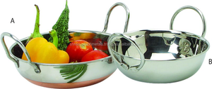 กระทะสเตนเลสสตีลแบบคลาสสิก เป็นมิตรกับสิ่งแวดล้อม พร้อมก้นทองแดง - Product Image 2