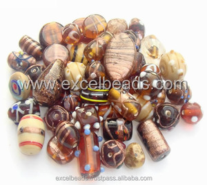 Assortiment de perles de verre fantaisie de formes mixtes et de tailles pour la fabrication de rideaux de décoration de bijoux fantaisie et de travaux manuels - Product Image 4