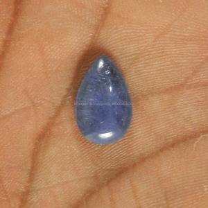 อิชู เจมส์ 16x11 มม. แทนซาไนต์สีน้ำเงินเข้มธรรมชาติทรงลูกแพร์แบบคาโบชอง 6.55 กะรัต อัญมณีจากอินเดีย IG3193 - Product Image 3