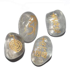 Usui-Set de Reiki de cuarzo, conjuntos de cristal brasileños con caída, conjuntos disponibles en At - Crystal exporta - Product Image 1