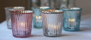 Bougeoir en cristal, chandelier à thé - Product Image 3