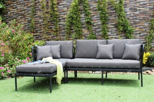 Ensemble de canapés en rotin synthétique 2018, meubles de jardin d'extérieur - Product Image 6