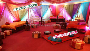 Conjunto de escenario Sangeet DE BODA musulmana, decoraciones de escenario Mehndi de boda, escenario de boda indio, ceremonia de boda, decoración de configuración de escenario, Australia - Product Image 6