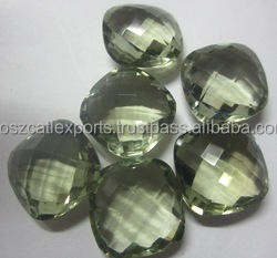 
 
 
 คอสแซลต์ส่งออกพลอยอะมีทิสต์สีเขียวธรรมชาติ พรัสไซโอไลต์ พลอยเจียระไนแบบหลวม ขายส่งจากบราซิล |   รุ่น AMGR0012 - Product Image 4