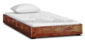 New Design Low <b>Wooden</b> <b>Single</b> <b>Bed</b> - Product Image 2