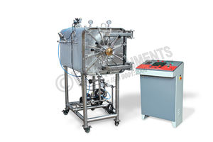 Stérilisateur à vapeur cylindrique d'autoclave horizontal de puissance électronique entièrement automatique - Product Image 4