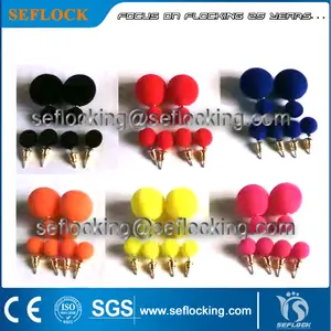 Electrostatic Flocking Machine Using on Eardrop Flocking