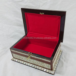 Boîte à bijoux égyptien en mosaïque, magnifique bijou de amison, J48 - Product Image 5