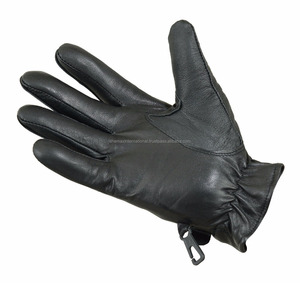 Shemax ถุงมือหนังนิ่มสีดำสำหรับขี่ม้า2023ขี่ม้าตามสั่ง - Product Image 2