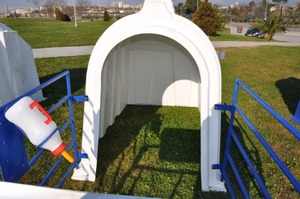 Loquet en forme de mollet pour poissons, animaux aquatiques de la turquie - Product Image 3