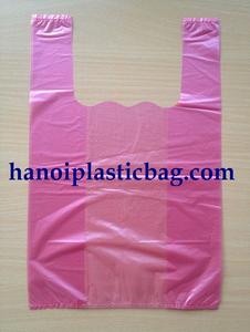 HDPE/LDPE plain tshirt bag competitive price - Product Image 2