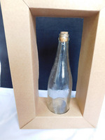 Bouteille d'eau artisanale en cuivre pur avec motif paon 750 ml – Récipient ayurvédique pour une hydratation quotidienne durable et luxueuse