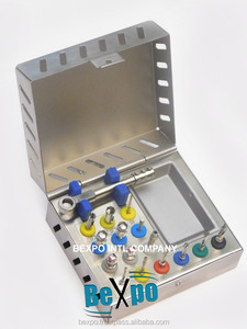 Kit de taladros quirúrgicos Implante dental Herramientas básicas Controladores hexagonales de trinquete Pasadores paralelos Instrumentos de calidad superior más vendidos - Product Image 4