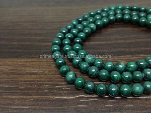 มาลาไคต์ล่าสุด6มม. พร้อมลูกประคำ108เม็ดเหมาะสำหรับการทำสมาธิ - Product Image 2