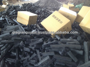 BRIQUETTE DE SCIE CHARBON NOIR pour BBQ LONGUE DURÉE DE BRÛLAGE BOIS DUR - Product Image 6