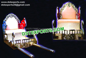 Mariage indien Mariée Cérémonie Doli En Laiton En Métal Éléphant Sculpté Ouvert Doli Mariage Nouveau Style Doli Pour Mariée - Product Image 6