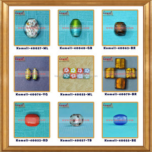 Perles en verre à fond plat, produit personnalisé, plusieurs couleurs, pour bricolage, DIY - Product Image 3