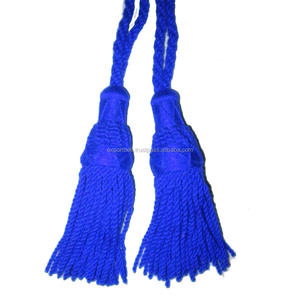 OEM Ecclesiastical Liturgical Tassels <b>Trims</b> Cords Wholesale Green Banner Flag Cord Tassel Customized Gold Silver Fringe - Product Image 6