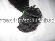 Tejido hecho a mano sin derramamiento. Cabello crudo indio Virgen sin procesar, tejidos de cabello humano indio, cabello virgen de Grado Superior 7a - Product Image 3