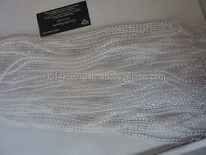 ขายส่งเครื่องประดับแฟชั่น Coszcatl สำหรับผู้หญิง ลูกปัดคริสตัลควอตซ์ธรรมชาติ สีขาว ทรงกลม สร้อยข้อมือและสร้อยคอคริสตัลแบบหลวม - Product Image 2