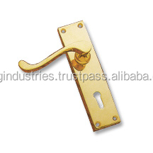 Manija de puerta antigua de desplazamiento de OMG Industries para armarios de cocina, uso de ventana, latón duradero, material de aluminio y acero, acabado negro - Product Image 3