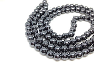 Wholesale Religious Carved Hematite Natural 6mm Jap <b>Mala</b> <b>Beads</b> Necklace Rosary with 108+1 <b>Beads</b> Wholesale Lot - Product Image 3