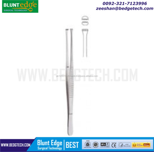 Wholesale BEST Brand Russian Model Manual Surgical Kit Tissue & Grasping Forceps 15cm Hospital Use MOL Certified - Product Image 3