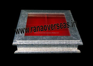 Diwali-caja de dulces con cuatro compartimentos para fiesta, boda, Forma cuadrada - Product Image 5