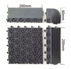 现代条纹PVC超薄门垫疏水防滑防水入口地板垫 - Product Image 6