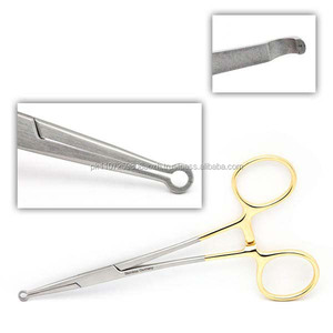 7in thép không gỉ mùa xuân <span class=keywords><strong>Clip</strong></span> <span class=keywords><strong>Applicator</strong></span> forceps cho 6 mét CL của nhãn hiệu dụng cụ phẫu thuật - Product Image 3