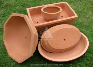 Pots de fleurs et jardinières en terre cuite écologiques en gros pour intérieur/extérieur, maison et jardin - Product Image 5