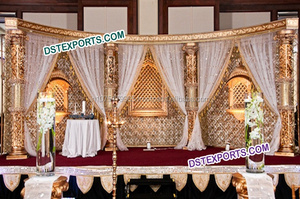 Décoration de scène de mariage asiatique Exclusive, création indienne dernier modèle, avec canapé - Product Image 2