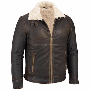 De los hombres de cuero, chaqueta de forro - Product Image 1