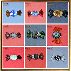 Sucettes glacées décoratives en verre, fournitures artisanales, pour décorer la maison, bonbons, artisanat fait à la main - Product Image 5